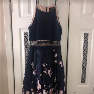 Betsy and Adam floral gown